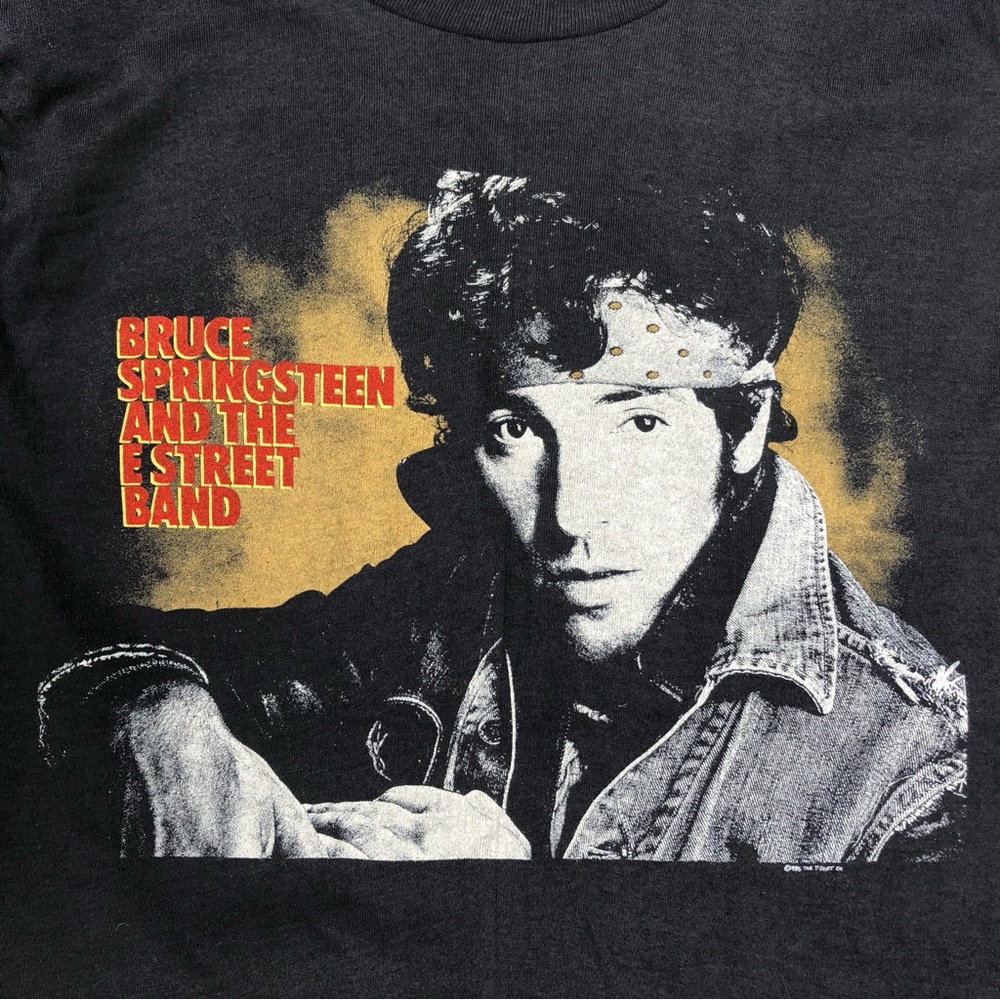 Vintage Bruce Springsteen and the E Street Band BORN TO RUN 1985 World Tour T